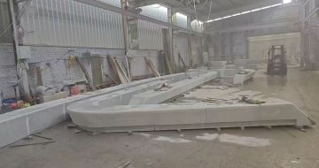 河源 花岗岩整石坐凳拼装