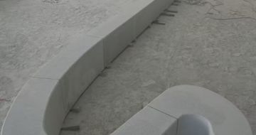 河源 花岗岩整石坐凳拼装