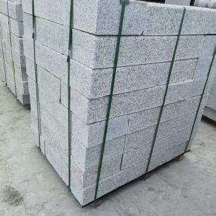 河源 芙蓉白火烧两面路沿石