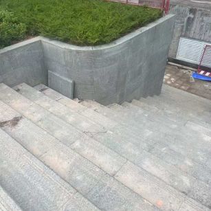 河源 芝麻黑火烧面铺装案例