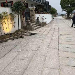 河源仿古石铺装效果