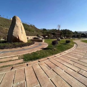 河源仿古石铺装效果