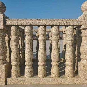 河源 黄金麻栏杆（扶手，花瓶柱，将军柱）