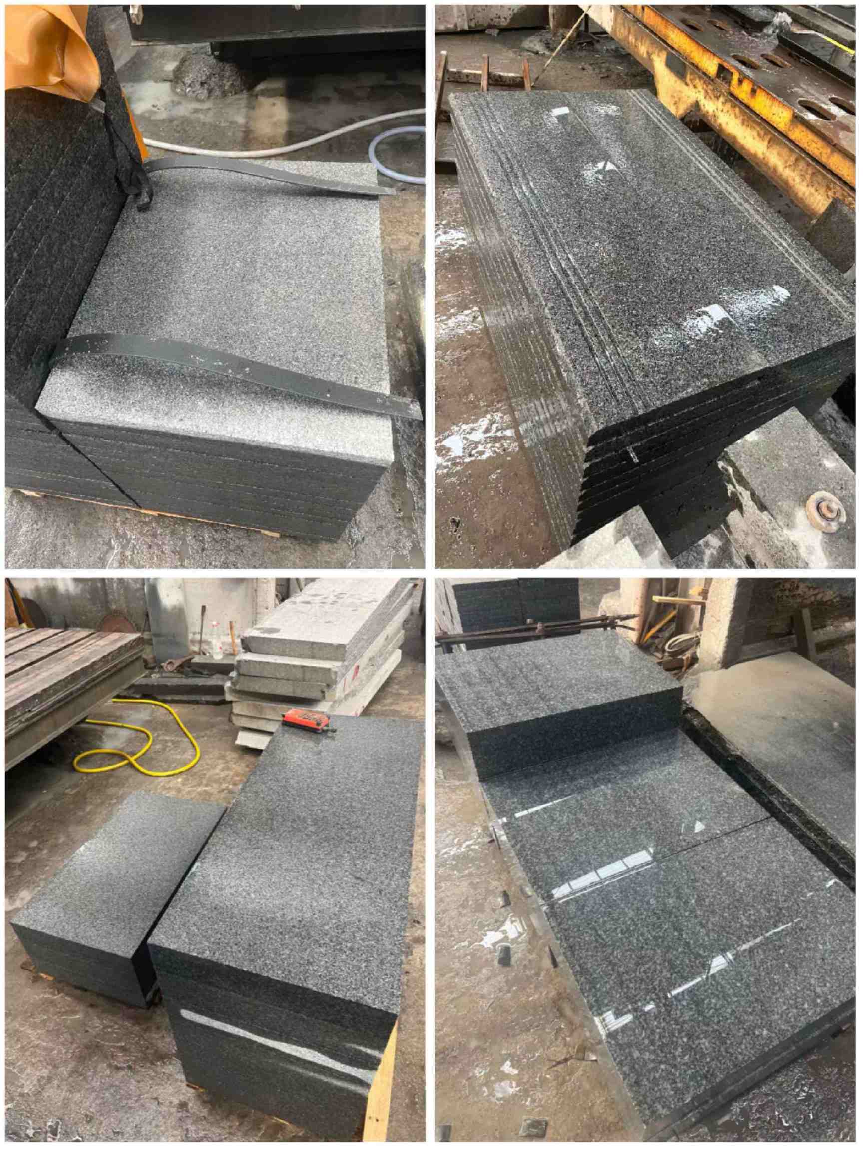 河源 芝麻黑地铺石材