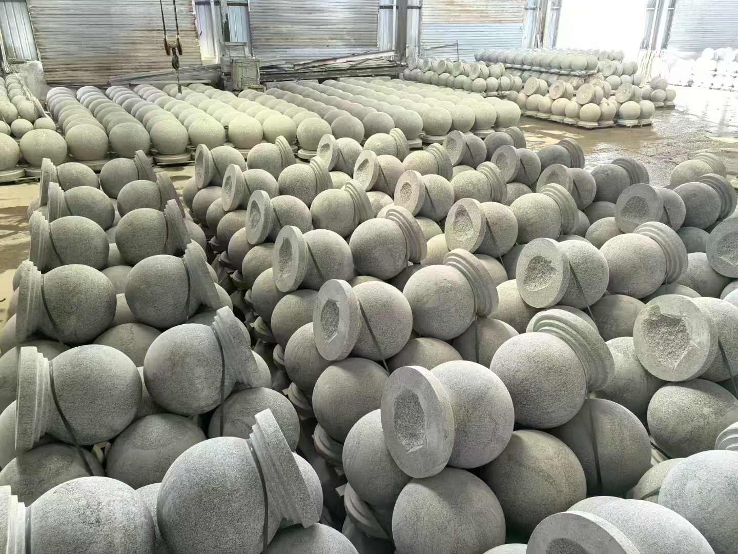 河源石材挡车球