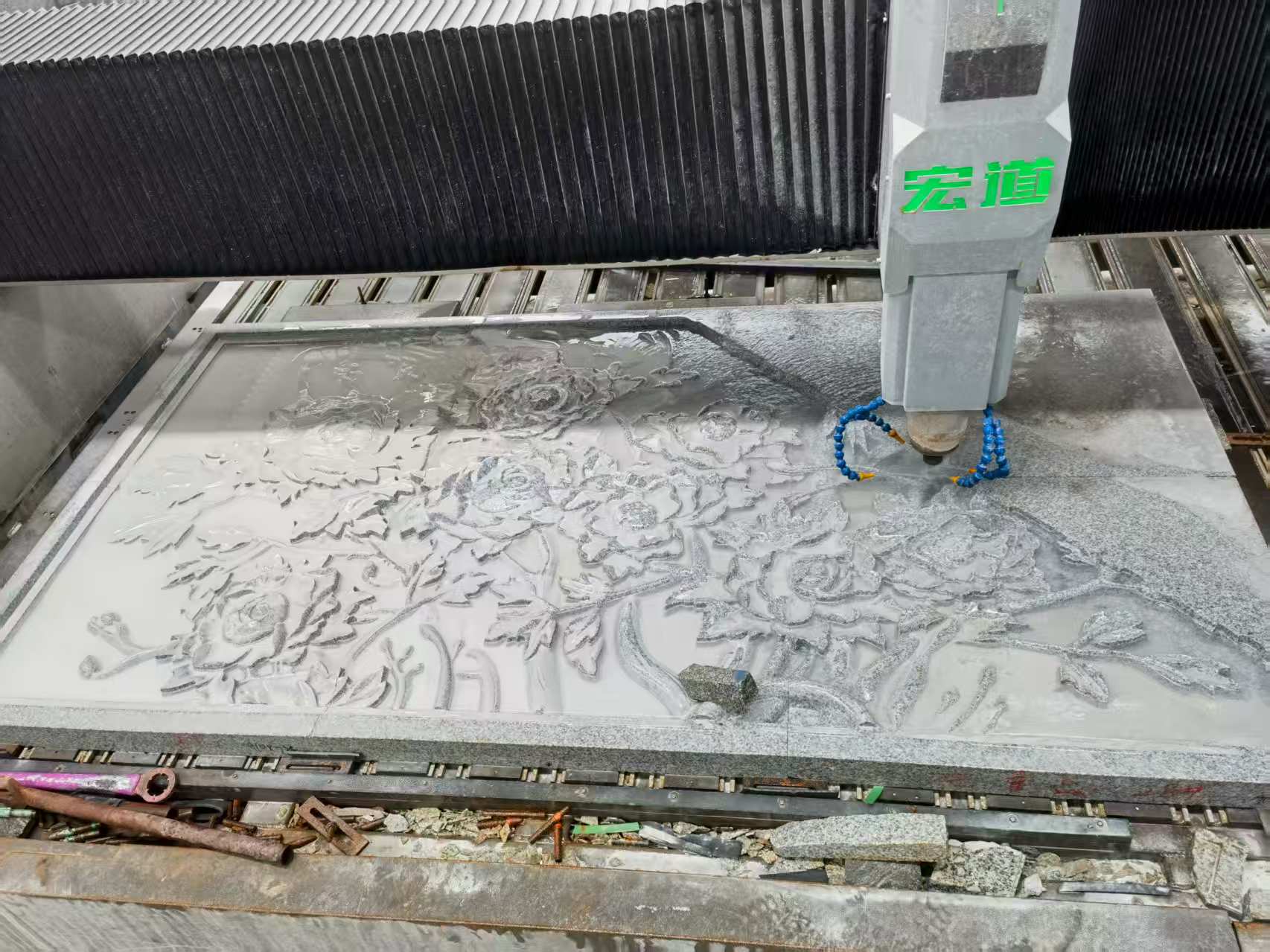 河源 别墅墙面石材雕刻