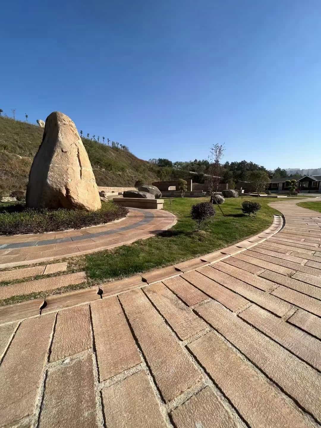 河源仿古石铺装效果