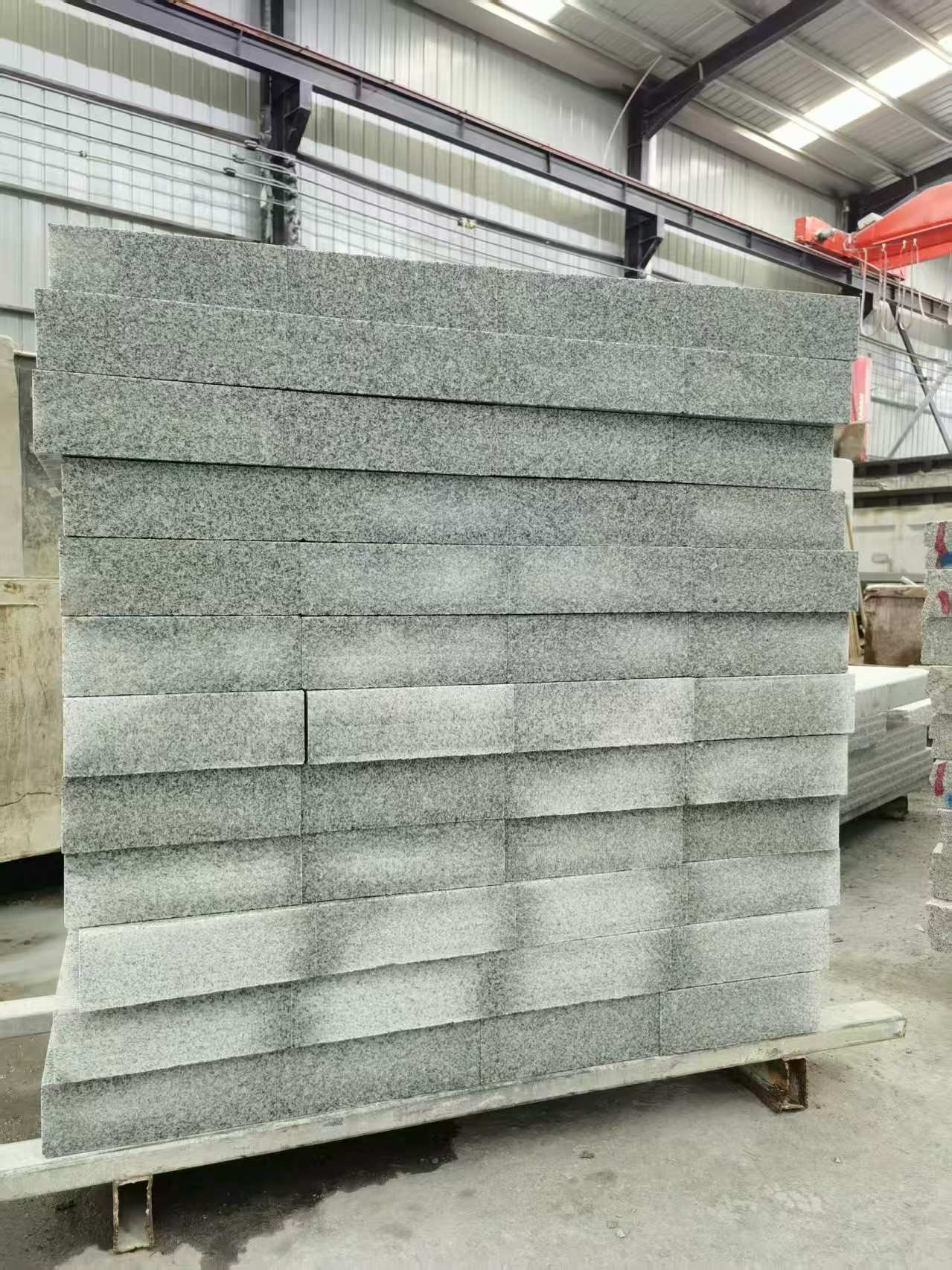 河源 芝麻白10公分300*600广场地铺，A料定制，尺寸标准，厚薄均匀