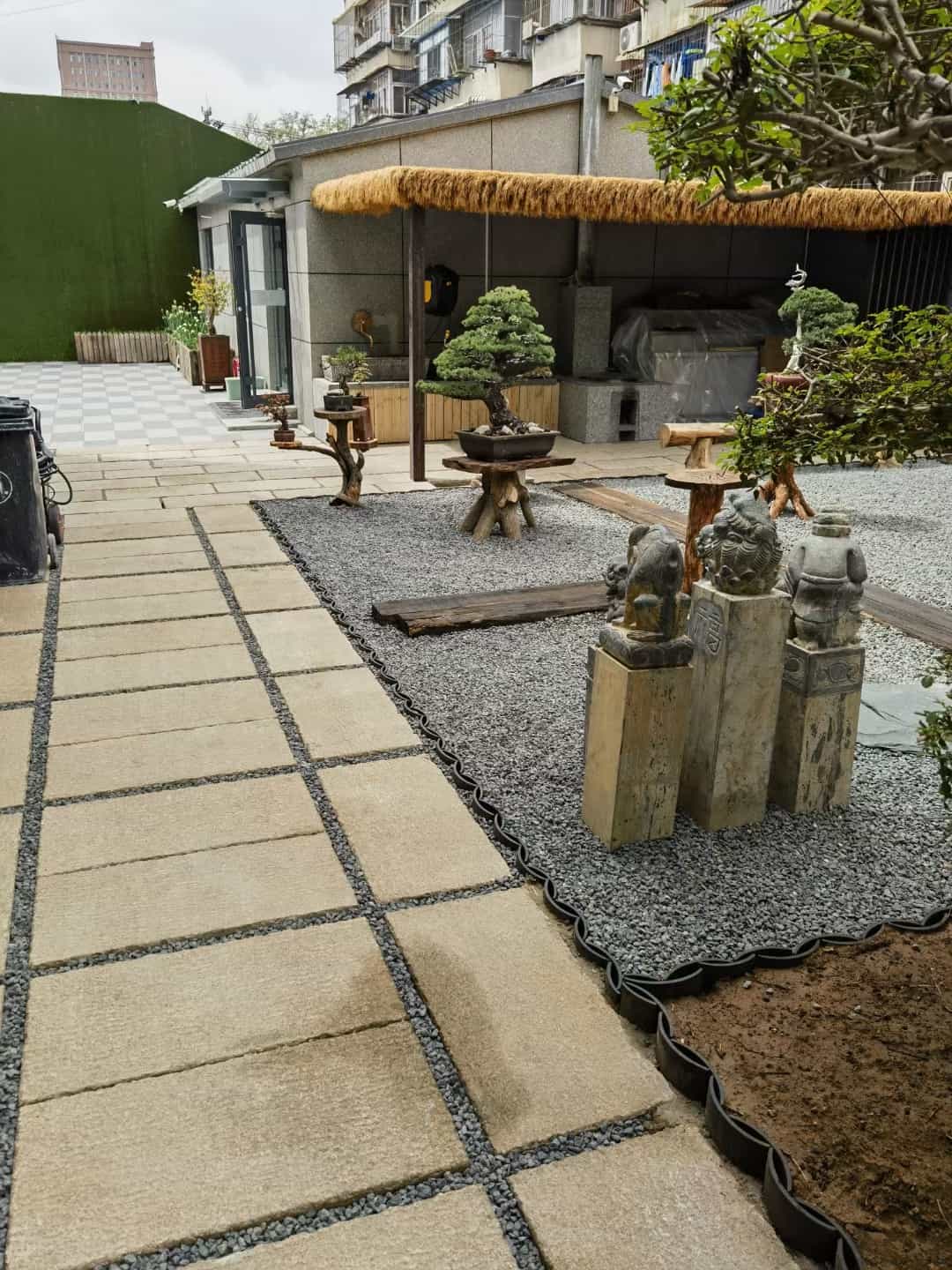 河源仿古石铺装效果