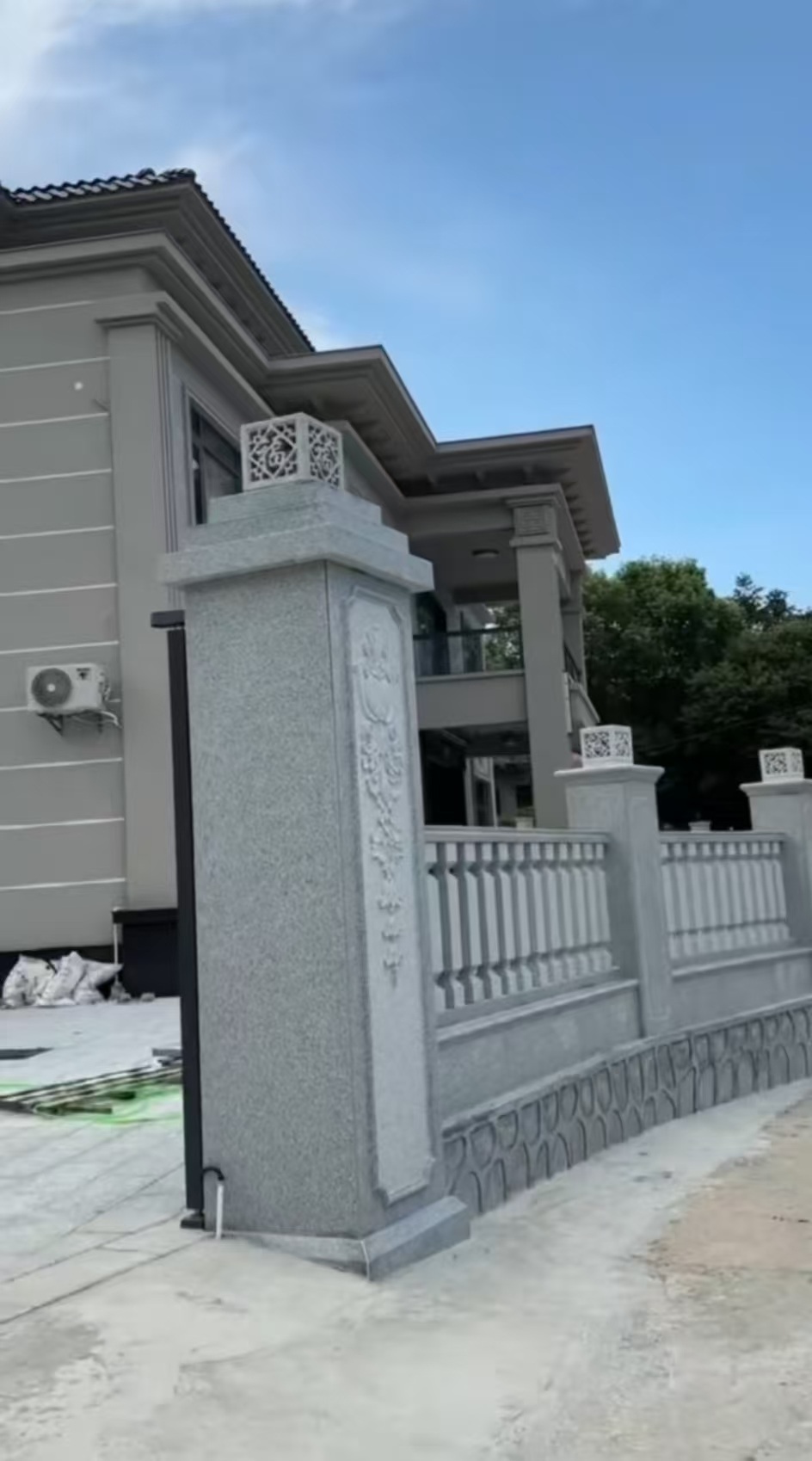 河源 芝麻白别墅围墙栏杆，私人订制