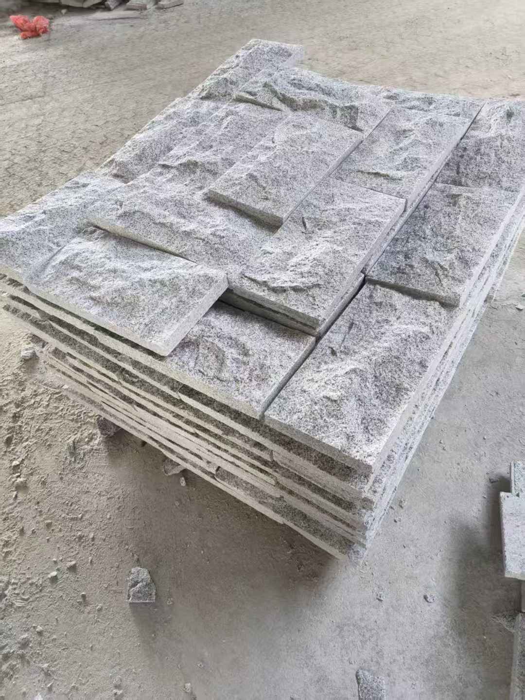 河源 芝麻白蘑菇石、自然面