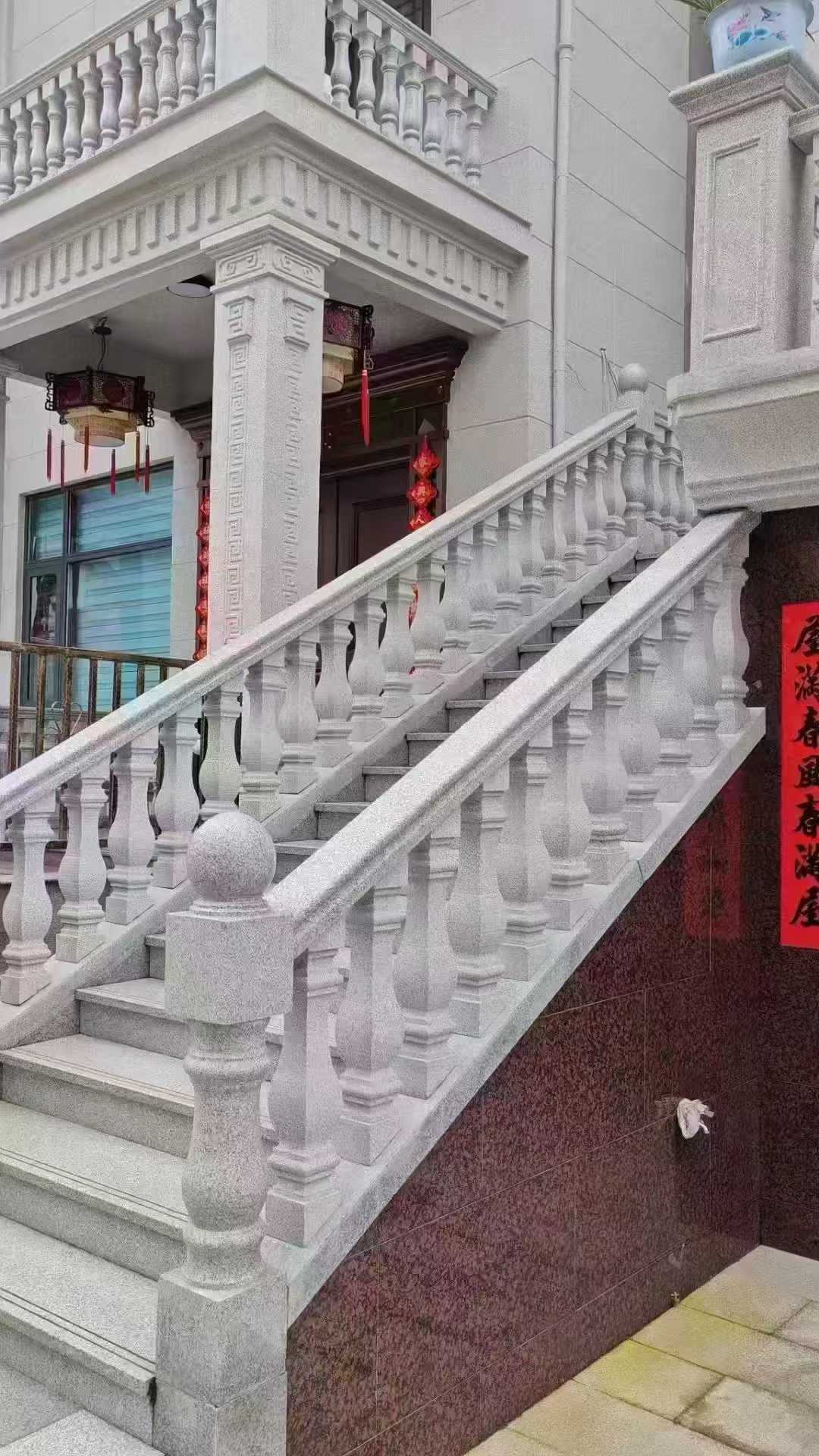 河源 天然石材 阳台庭院护栏、栏杆