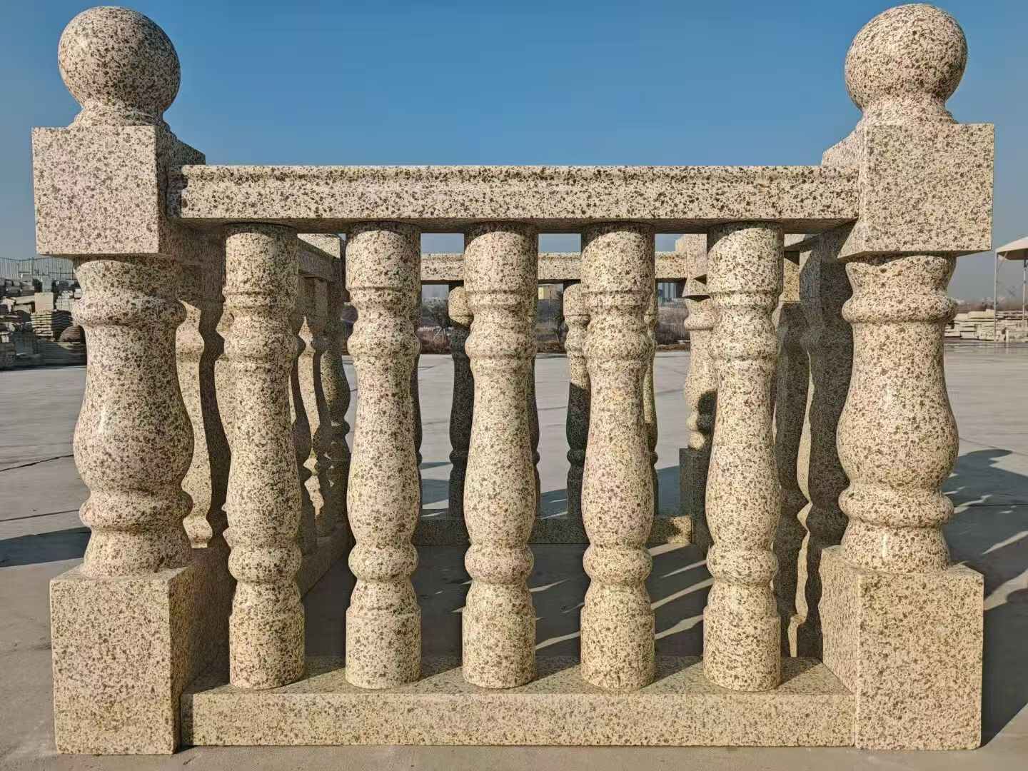 河源 黄金麻栏杆（扶手，花瓶柱，将军柱）